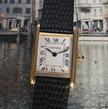 Vintage Cartier Tank Quartz Ladies Watch, 1980s, Box & Papers