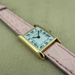 Vintage Cartier Tank Louis Cartier Mini 67117 18K Gold Manual Wind
