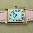 Vintage Cartier Tank Louis Cartier Mini 67117 18K Gold Manual Wind