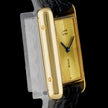 Vintage Cartier Tank Must Large Gold Guilloché Dial Manual Wind