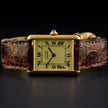 Cartier Tank Must Large 1615 Lemon Dial 23x30mm Quartz