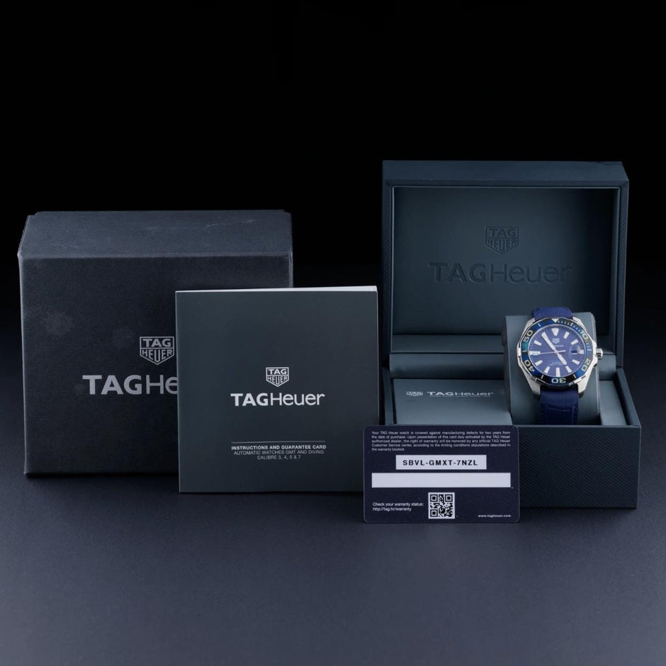 TAG Heuer Aquaracer Calibre 5 WAY201P Automatic 43mm Full Set