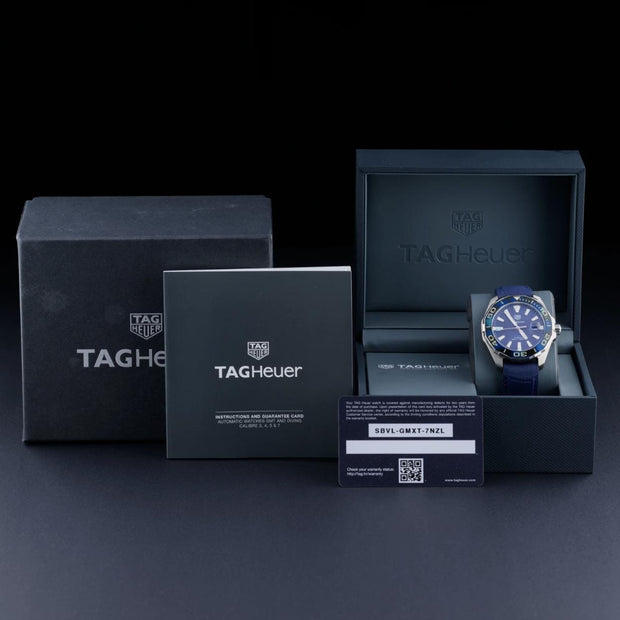 TAG Heuer Aquaracer Calibre 5 WAY201P Automatic 43mm Full Set