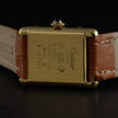 Vintage Cartier Tank Must Lemon Dial Manual Wind 20mm Ladies