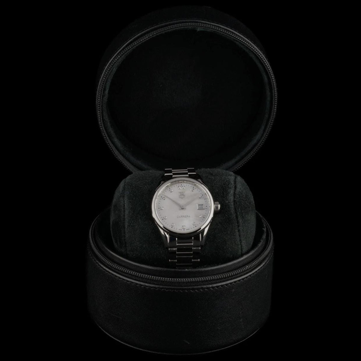 TAG Heuer Carrera WAR1314 Diamond Mother-of-Pearl 32mm Quartz