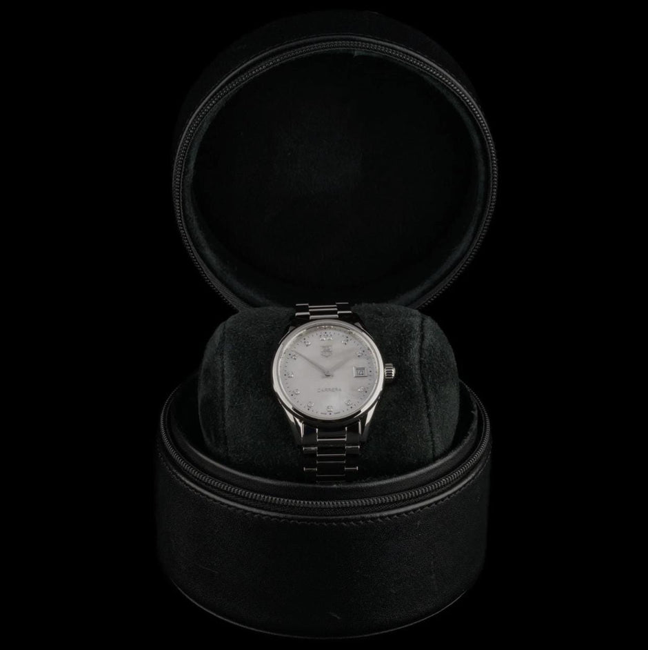 TAG Heuer Carrera WAR1314 Diamond Mother-of-Pearl 32mm Quartz