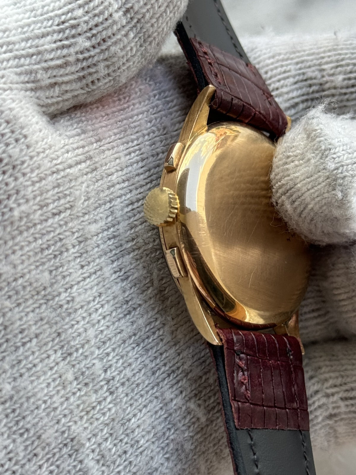 Vintage Zenith Chronograph Cal. 156 18K Gold 37.5mm