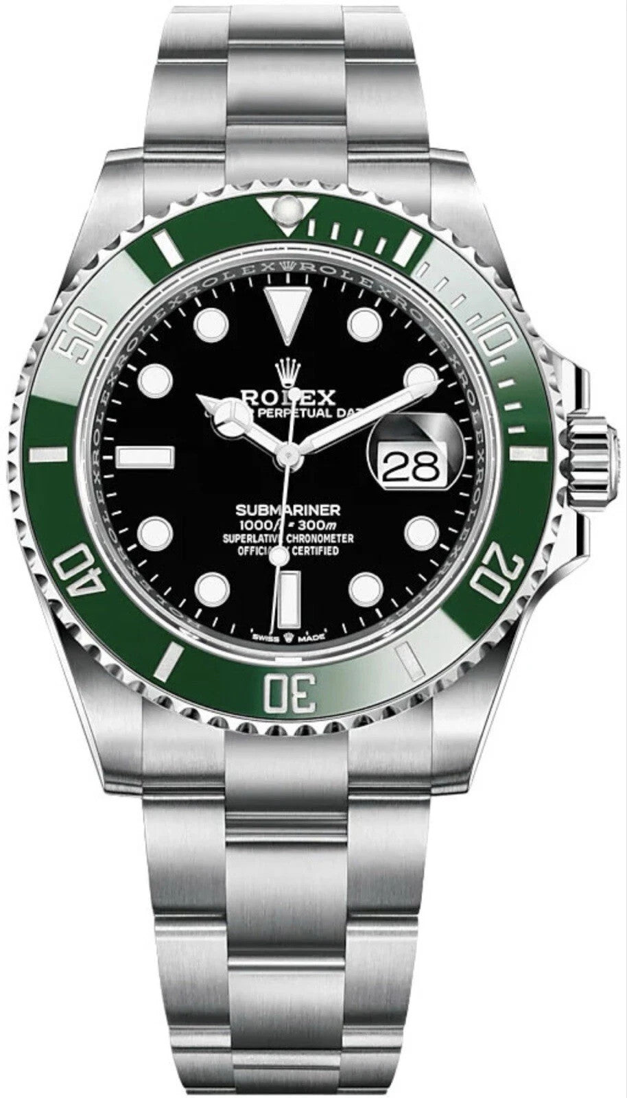 Rolex Submariner Date 126610LV 41mm Green Bezel 'Starbucks', Unworn