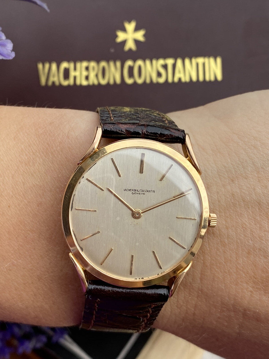 Vacheron Constantin 18K Rose Gold Manual Wind Dress Watch 31.5mm