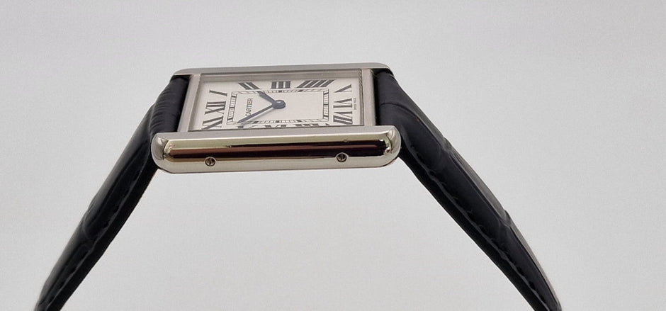Cartier Tank Solo Stainless Steel with Deployant Clasp & Box