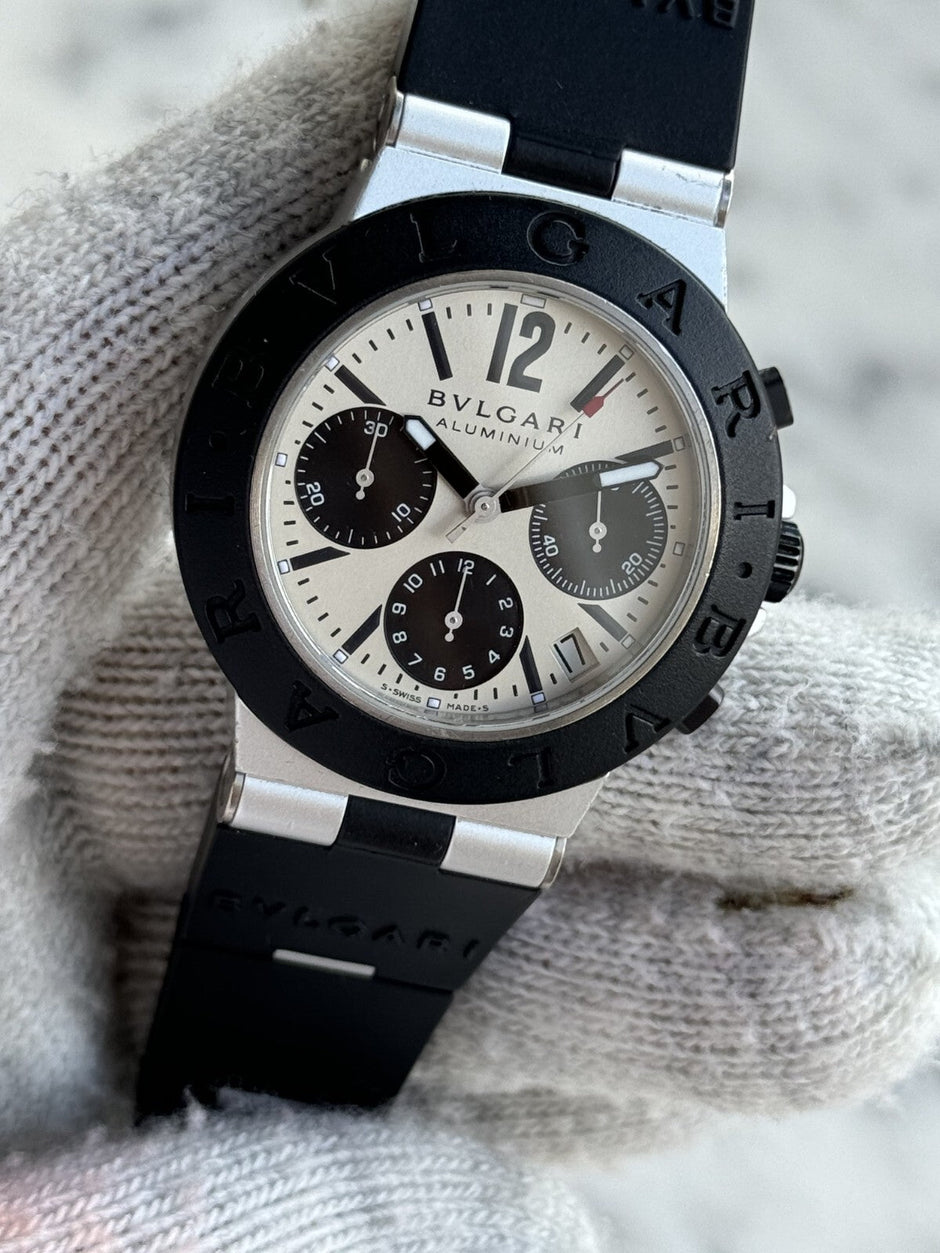 Bvlgari Diagono Aluminium AC 38 CA Automatic Chronograph 38mm