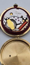 Must de Cartier Vendôme Vermeil Ladies Watch, Black Dial