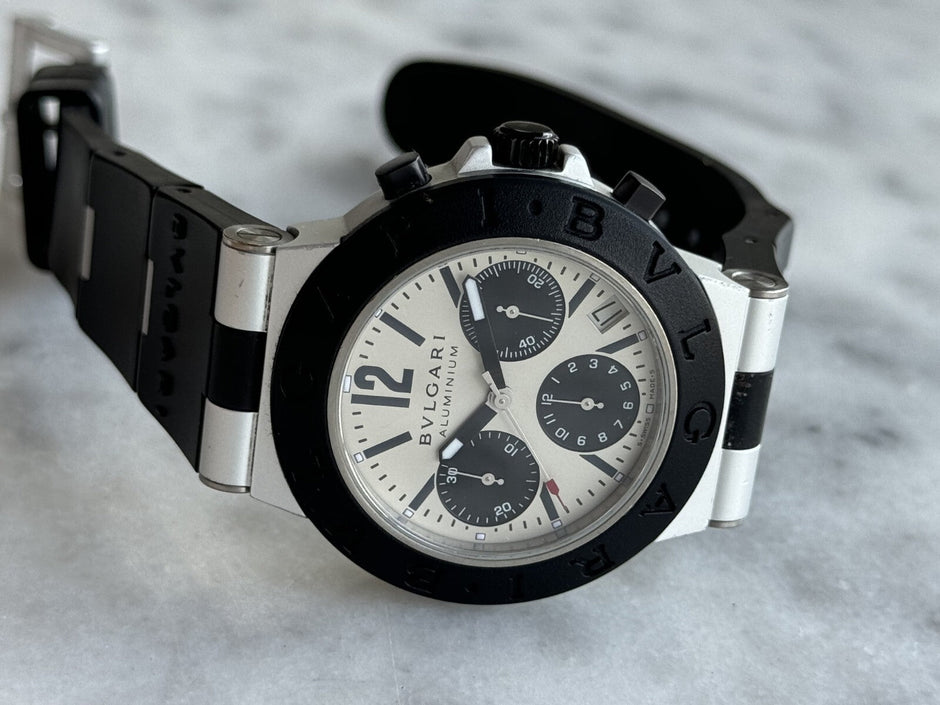 Bvlgari Diagono Aluminium AC 38 CA Automatic Chronograph 38mm