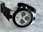 Bvlgari Diagono Aluminium AC 38 CA Automatic Chronograph 38mm
