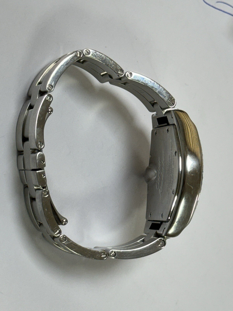 Cartier Roadster 2510 Diamond Bezel Automatic Steel
