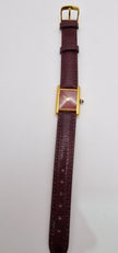Must de Cartier Tank Ladies Vermeil Red Dial Hand-Wound