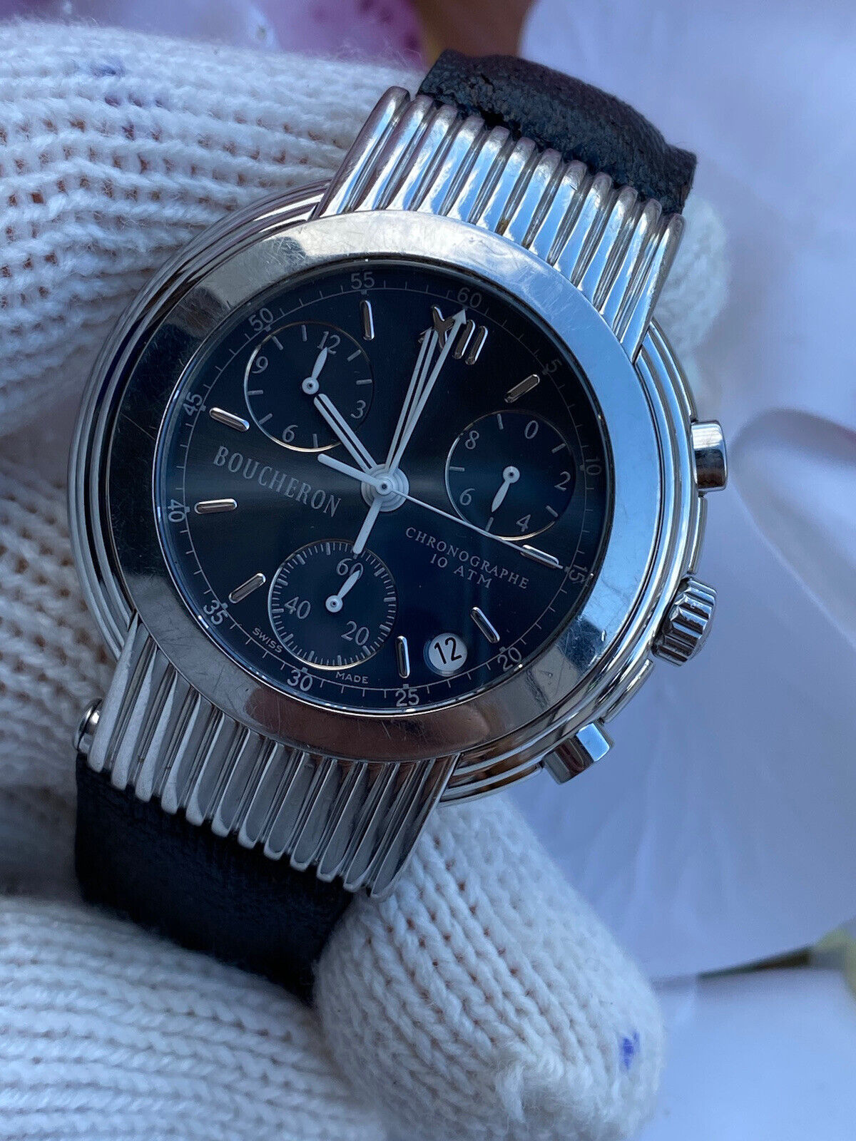 Boucheron Reflet Solis Chronograph Quartz 40mm