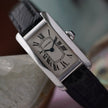 Cartier Tank Américaine 1713 18K White Gold Quartz Ladies