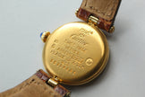 Must de Cartier Vermeil Quartz 24mm Ladies Watch with Papers
