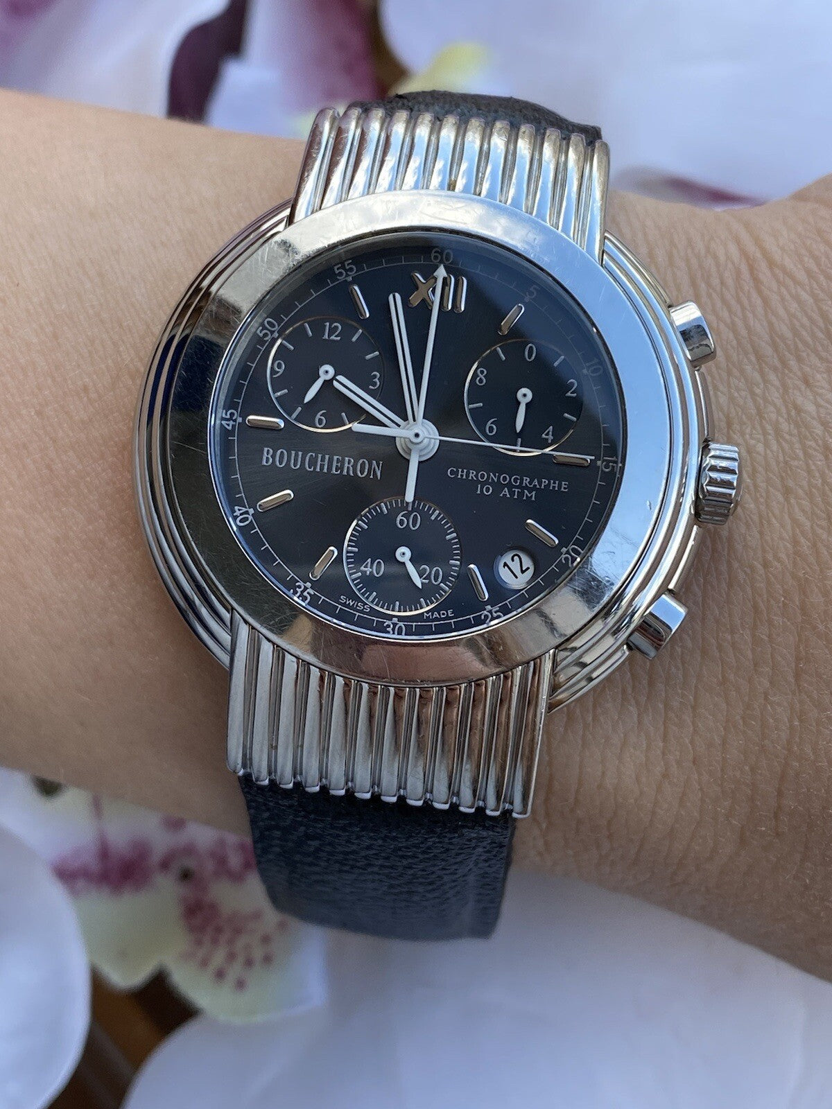 Boucheron Reflet Solis Chronograph Quartz 40mm