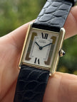 Must de Cartier Tank Vermeil Tri-Colour Quartz 23.5x30.5mm