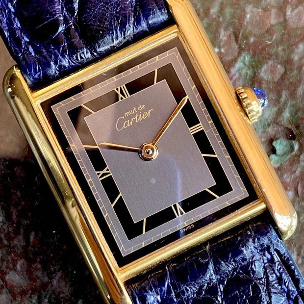 Cartier Tank LM Quartz Watch, Burgundy Strap