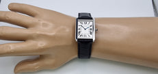 Cartier Tank Solo Stainless Steel with Deployant Clasp & Box