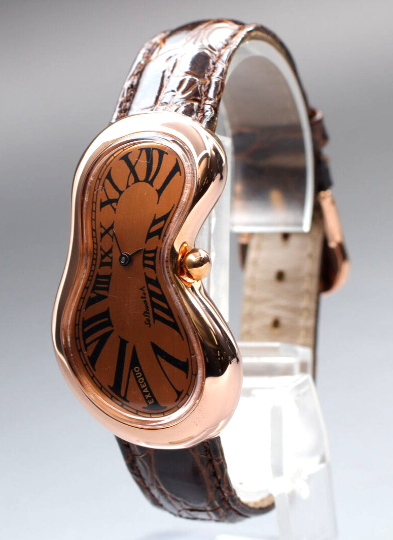 Salvador Dalí Exaequo Softwatch 29mm Rose Gold Quartz, Box Set