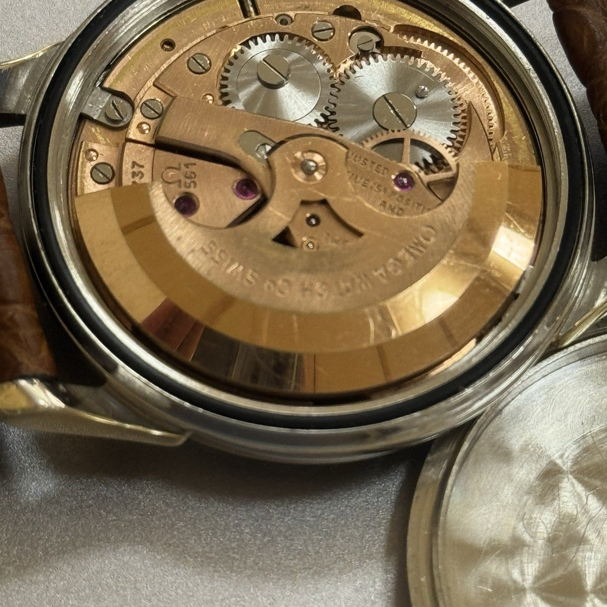Vintage Omega Constellation 'Pie Pan' Automatic 34mm Gold & Steel