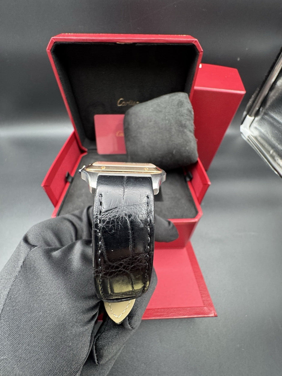 Cartier Santos-Dumont XL W2SA0017 Hand-Wound, 2020 Full Set