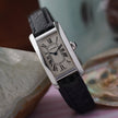 Cartier Tank Américaine 1713 18K White Gold Quartz Ladies