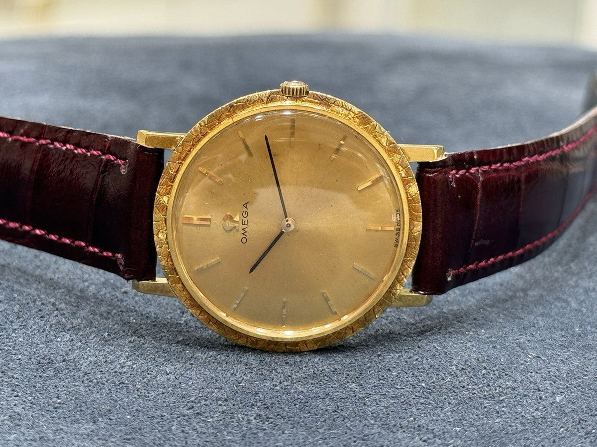 Omega 18K Gold Manual Wind Dress Watch Cal. 620, Vintage