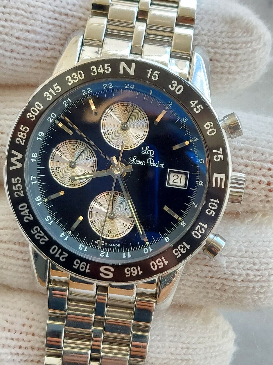 Lucien Rochat Chronograph GMT Diver ETA 7750 40.5mm