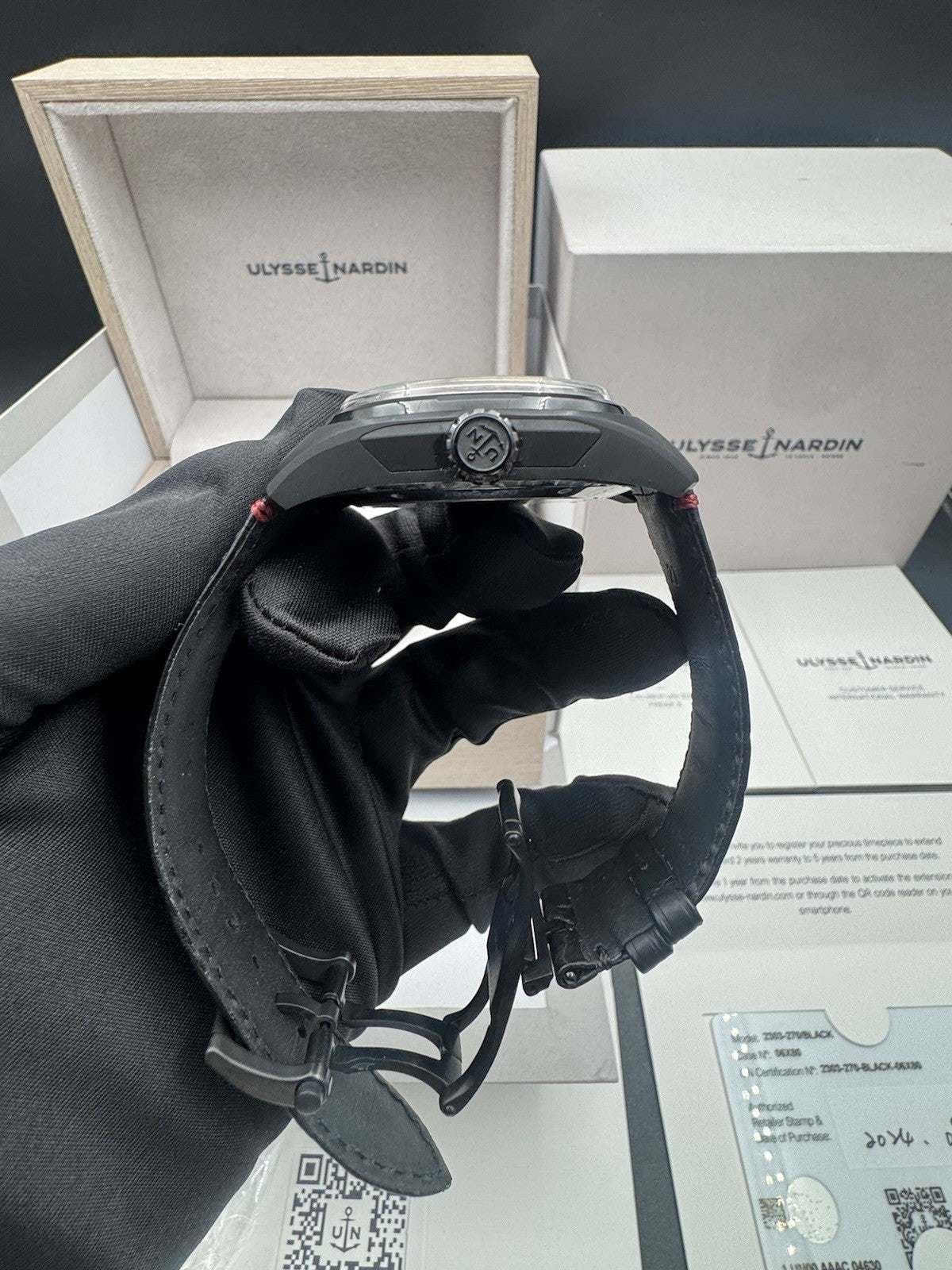 Ulysse Nardin Freak 2303-270.1 Black, 2024, Unworn Full Set