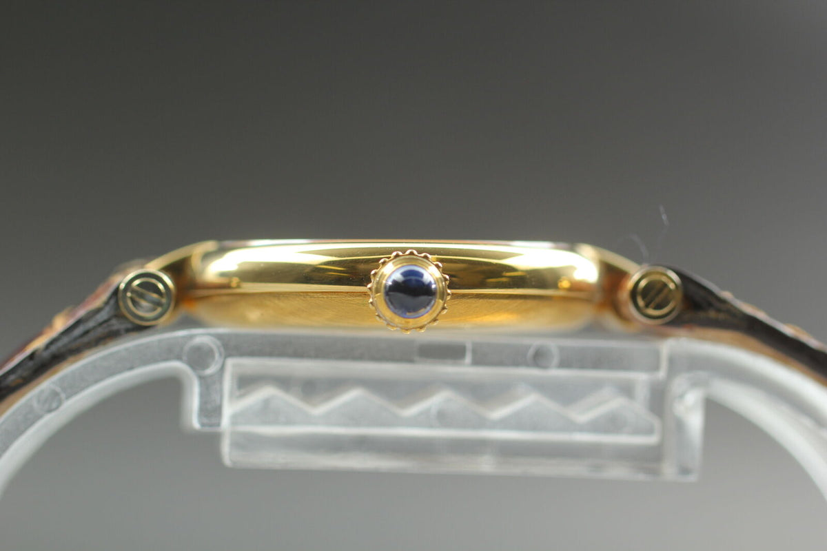 Must de Cartier Vermeil Quartz 24mm Ladies Watch with Papers