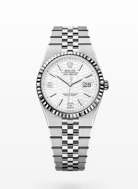 Rolex Land-Dweller 127234 36mm White Dial Jubilee, Unworn