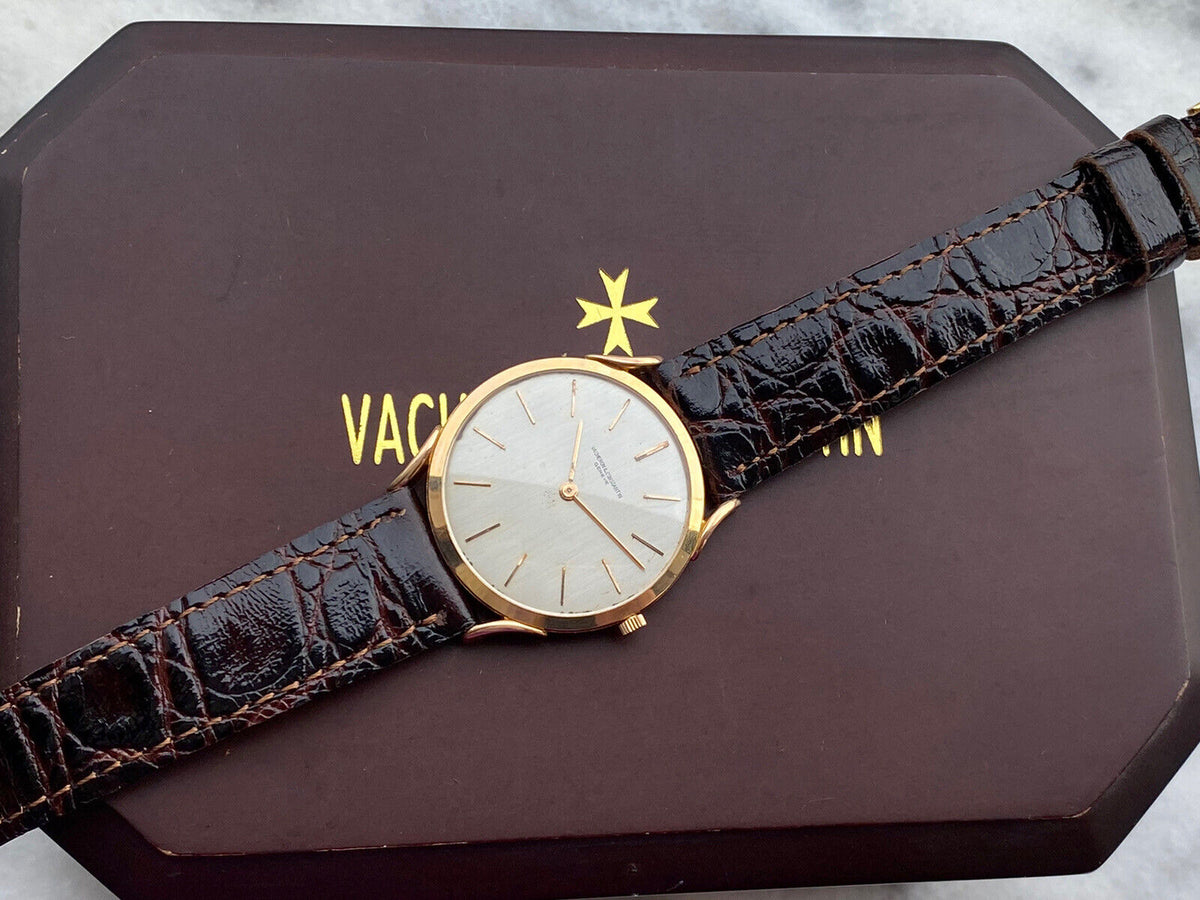 Vacheron Constantin 18K Rose Gold Manual Wind Dress Watch 31.5mm