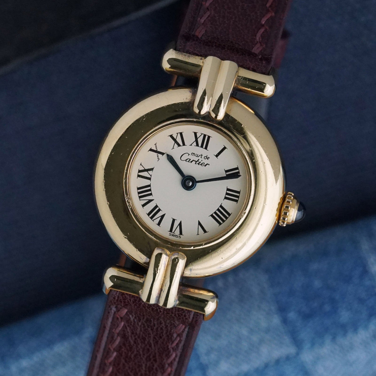Cartier Must Colisee Vermeil Quartz 1990s