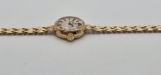 Vintage Omega 9ct Gold Ladies Watch on Gold Bracelet, 1967