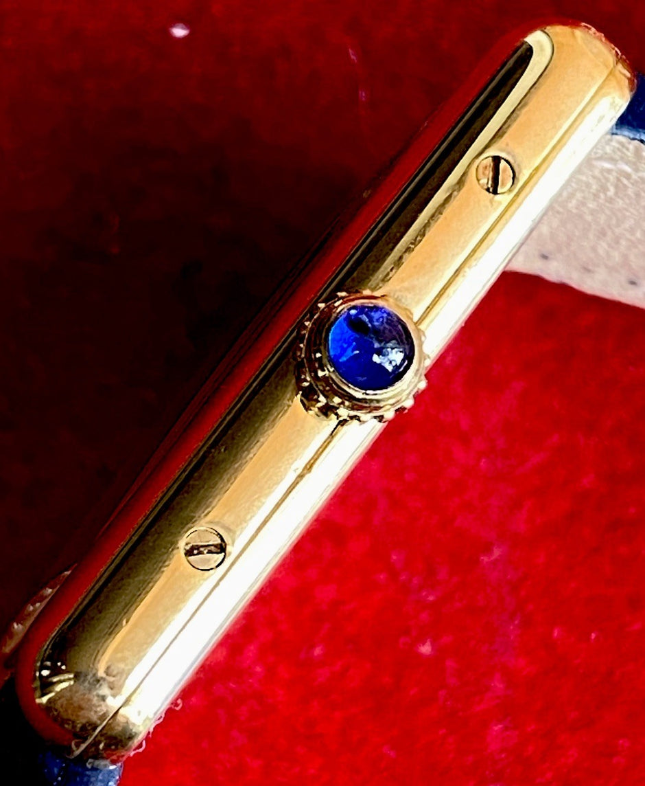 Must de Cartier Tank LM 590005 Vermeil Quartz 24x31mm