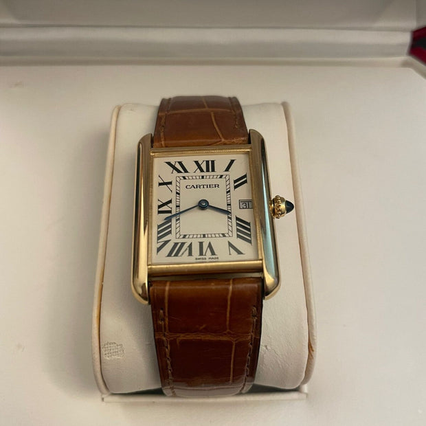 Cartier Tank Louis Cartier 2441, Serviced by Cartier 2025, Full Set