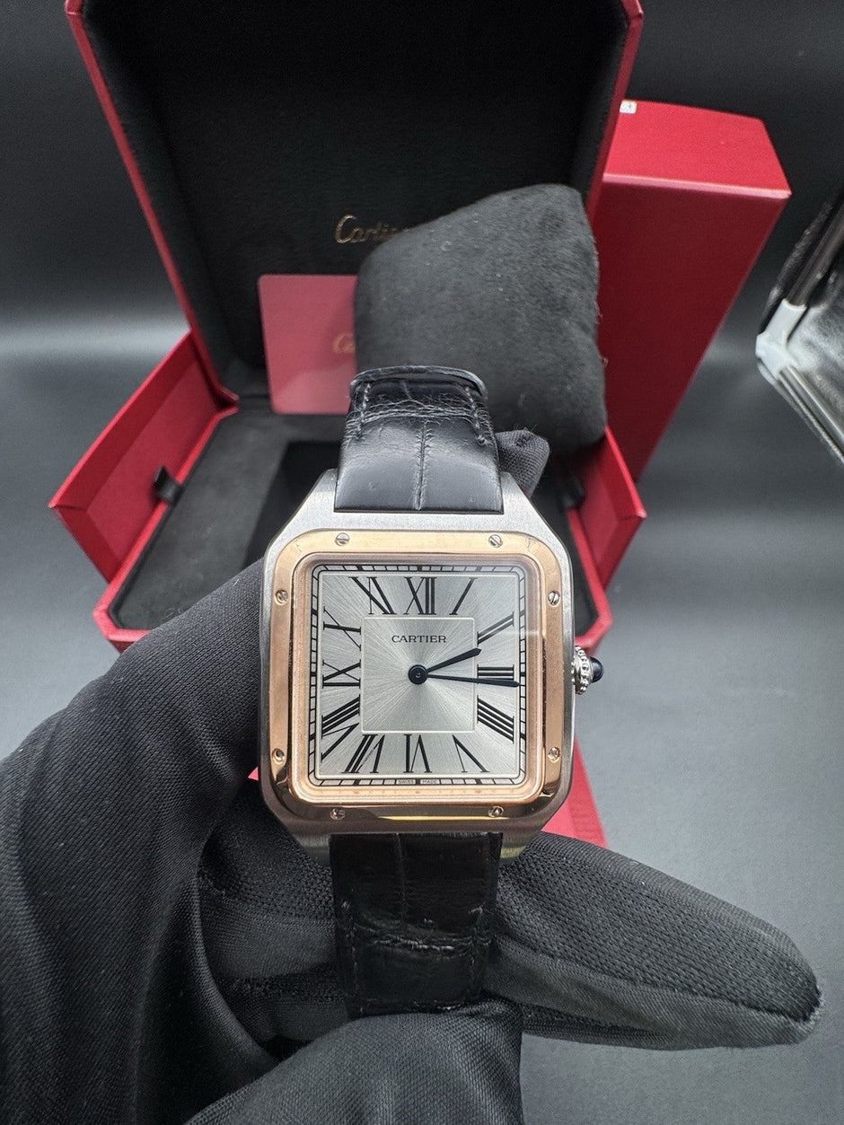 Cartier Santos-Dumont XL W2SA0017 Hand-Wound, 2020 Full Set