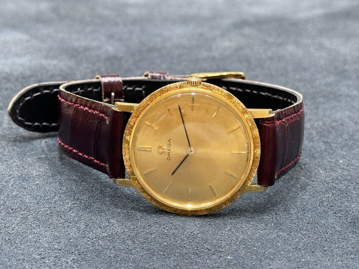 Omega 18K Gold Manual Wind Dress Watch Cal. 620, Vintage