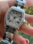 Cartier Roadster 2510 Diamond Bezel Automatic Steel