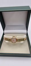 Vintage Rolex Precision 9ct Gold Ladies Watch, 1950s