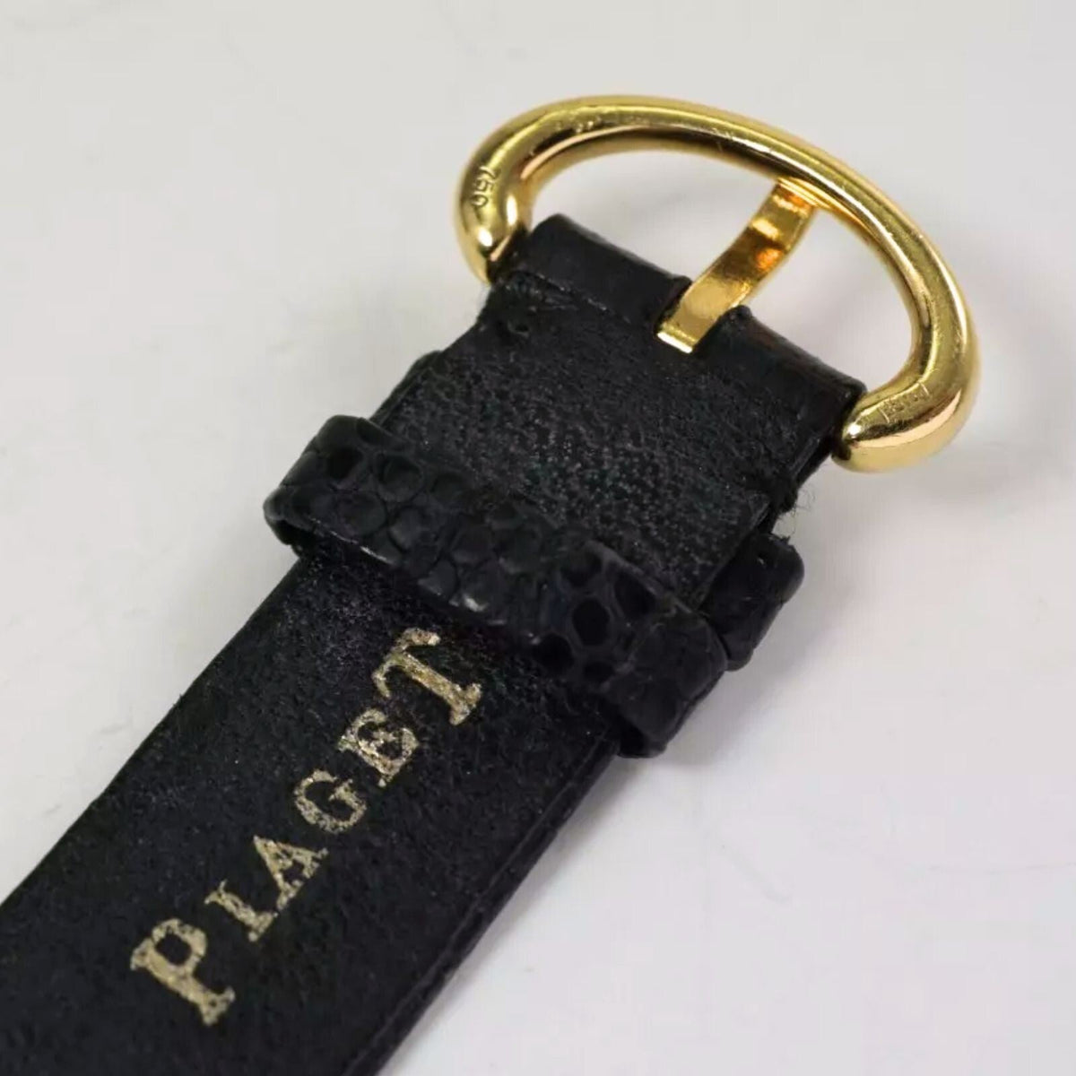 Vintage Piaget 9802 18K Yellow Gold Ladies Watch, 1980s