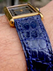 Must de Cartier Tank LM 590005 Vermeil Quartz 24x31mm