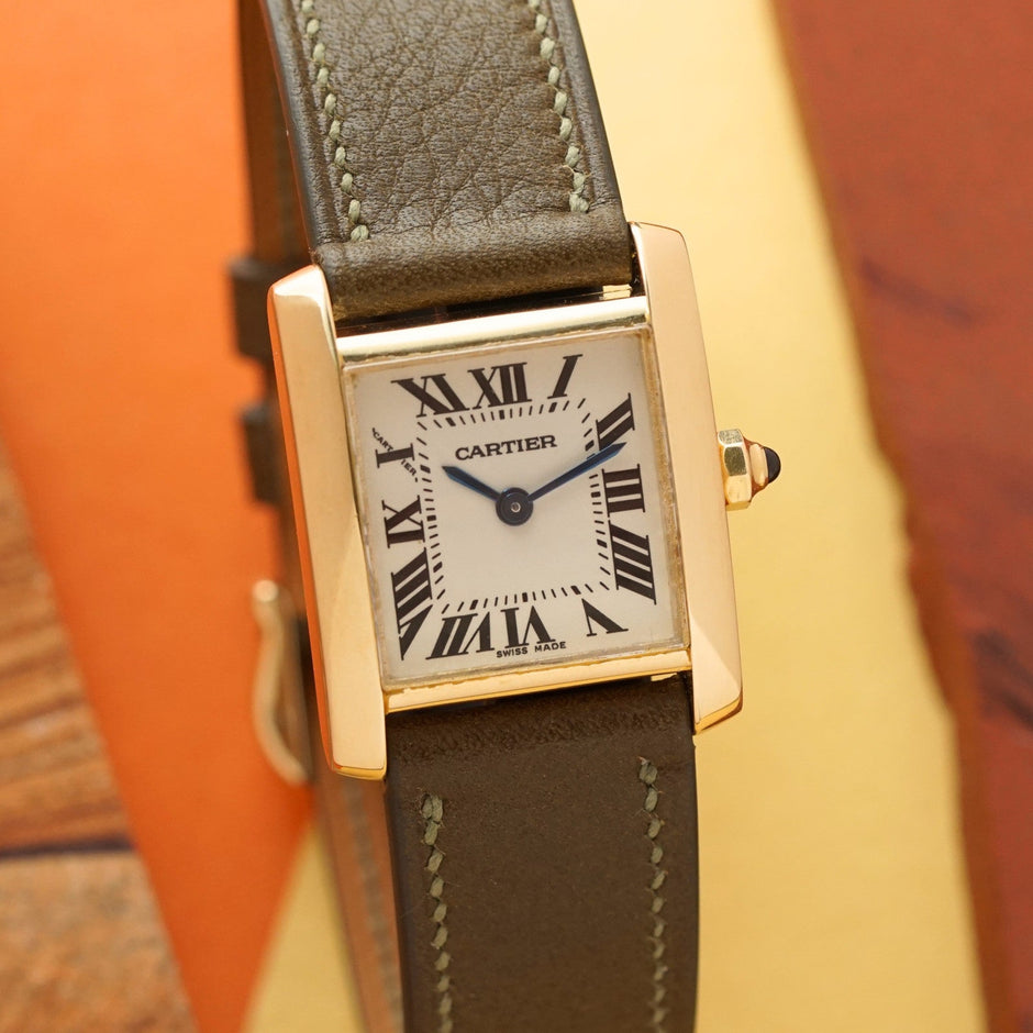 Cartier Tank Francaise Small 18K Gold W5000256