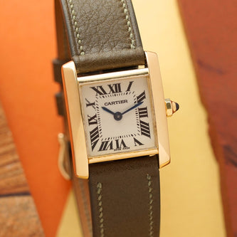 Cartier Tank Francaise Small 18K Gold W5000256