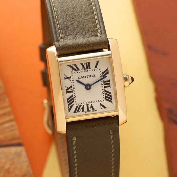 Cartier Tank Francaise Small 18K Gold W5000256